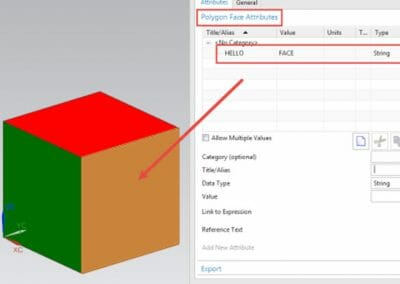 Mapping Polygon Faces to CAD Faces within a NXOpen framework