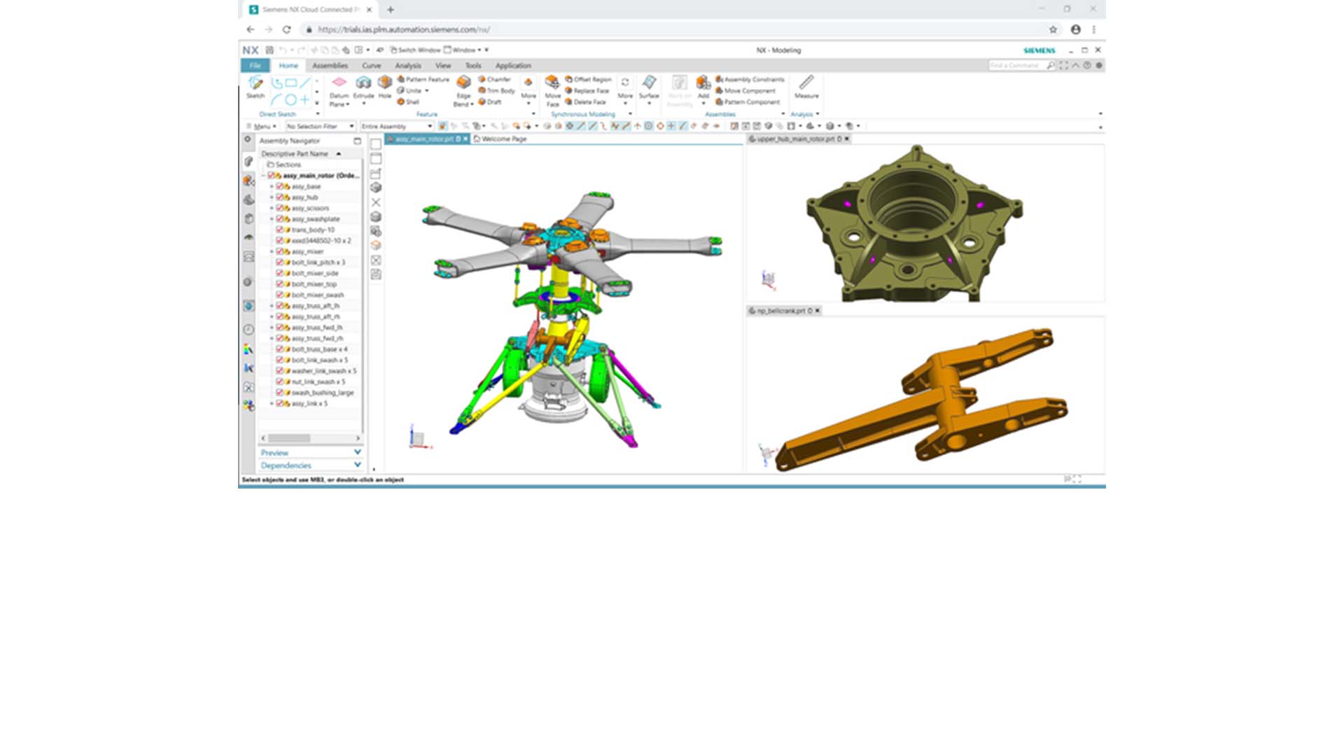 CAD modeling in Siemens NX for Design