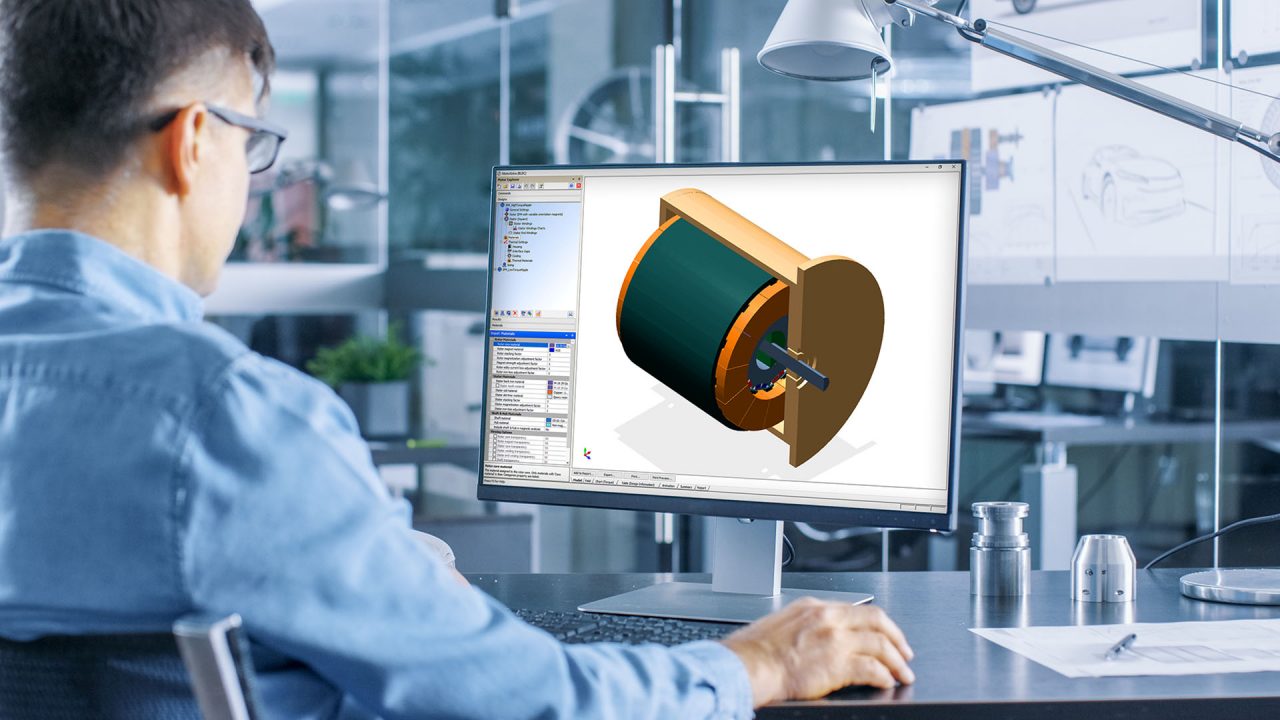 Simcenter Motorsolve electric motor design software Maya HTT