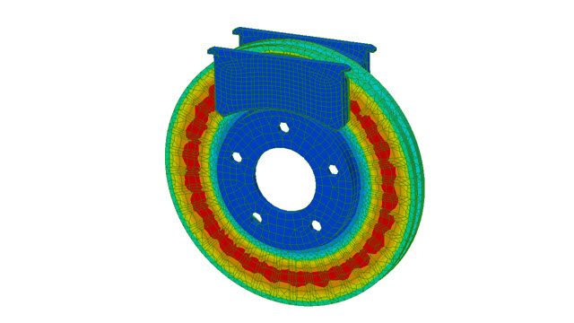 Brake thermal in Simcenter 3D