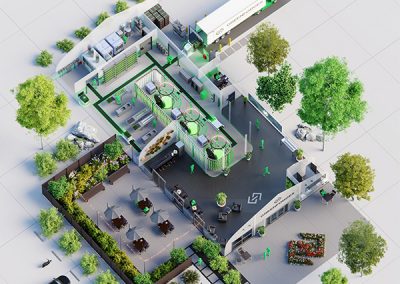 Cultivating Plants Underground with Vertical Farming and CFD