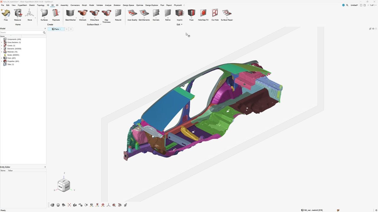 creating custom gui — hypermesh python api 2025... Altair HyperMesh - Maya HTT