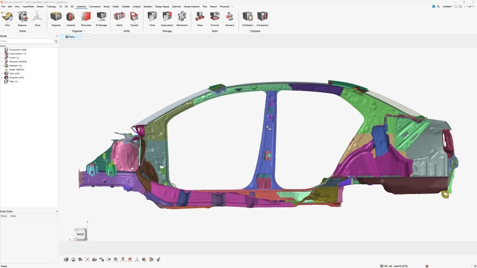 Altair HyperMesh - Maya HTT