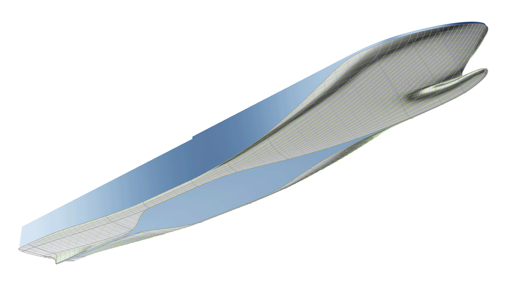 cruise-ship-hull-caeses A cruise ship hull modeled with CAESES